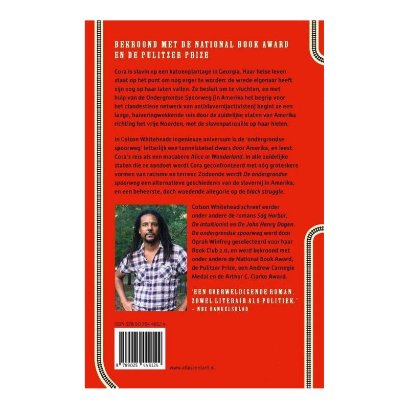 De ondergrondse spoorweg boek