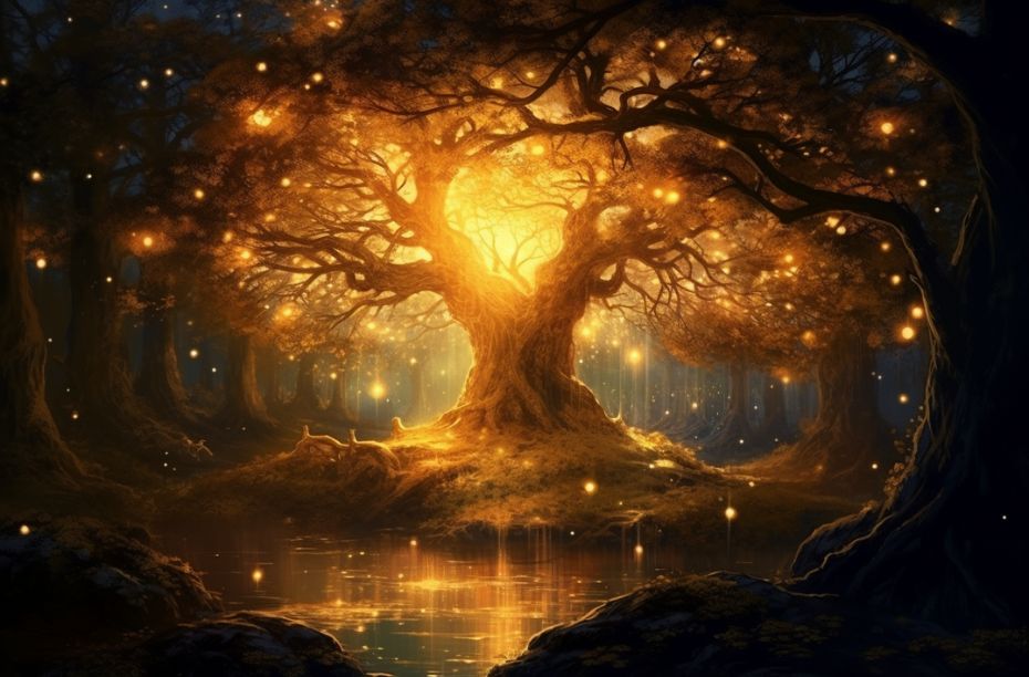 Laurelin de gouden boom Years of the Trees