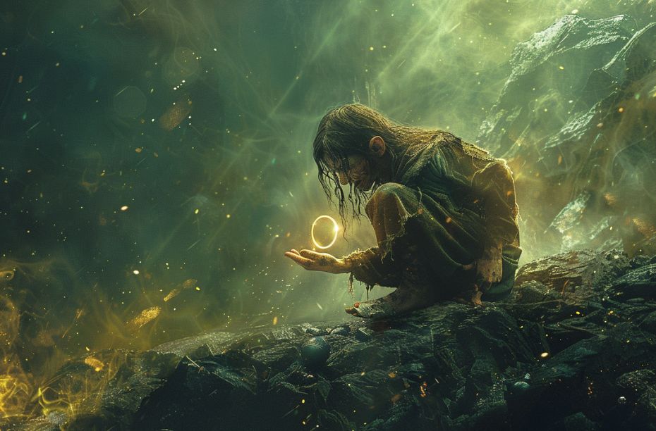 Gollum vind ring Tolkien Derde tijdperk deel 2