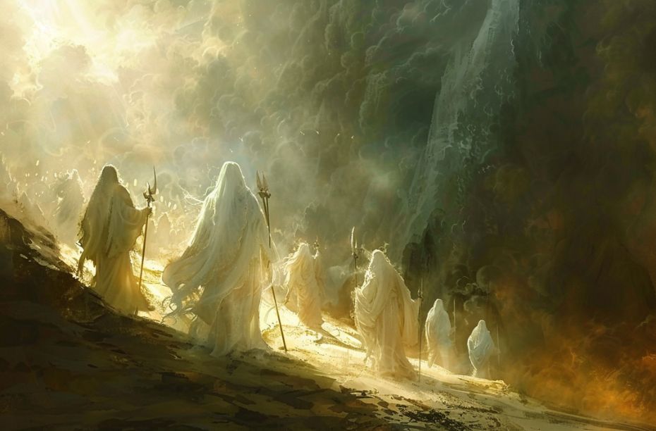 Gondolin, the last Elven kingdom, falls to the forces of Morgot